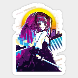 Yona The Red Dragon Sticker